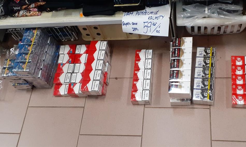 Zajištěné cigarety